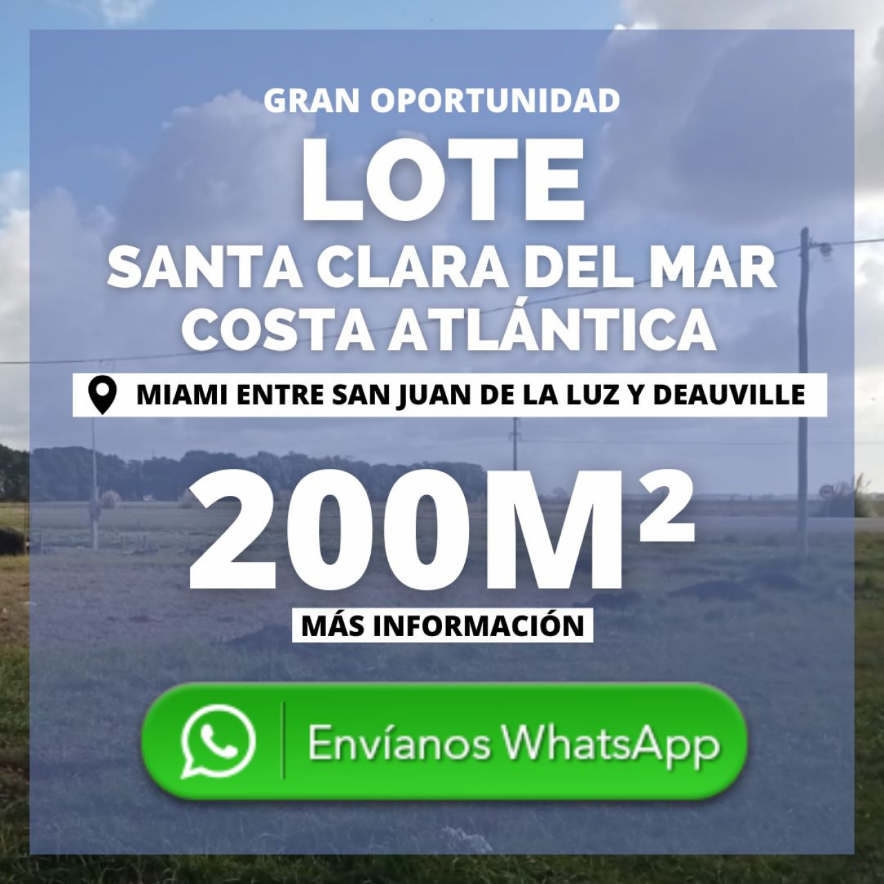 ### Lote en Venta en Santa Clara del Mar - Costa Atlántica ###